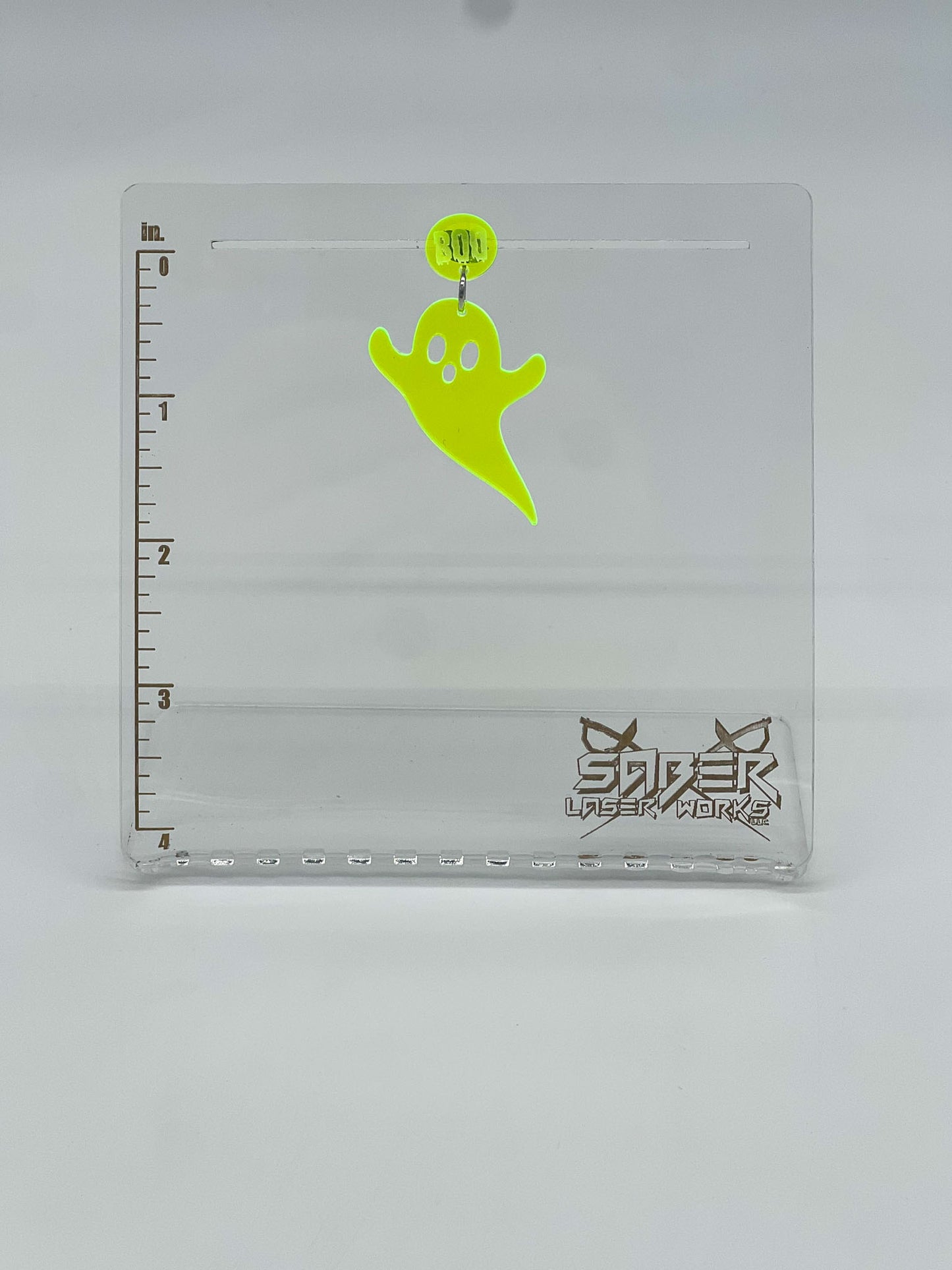 Ghost Earrings - Blacklight Reactive