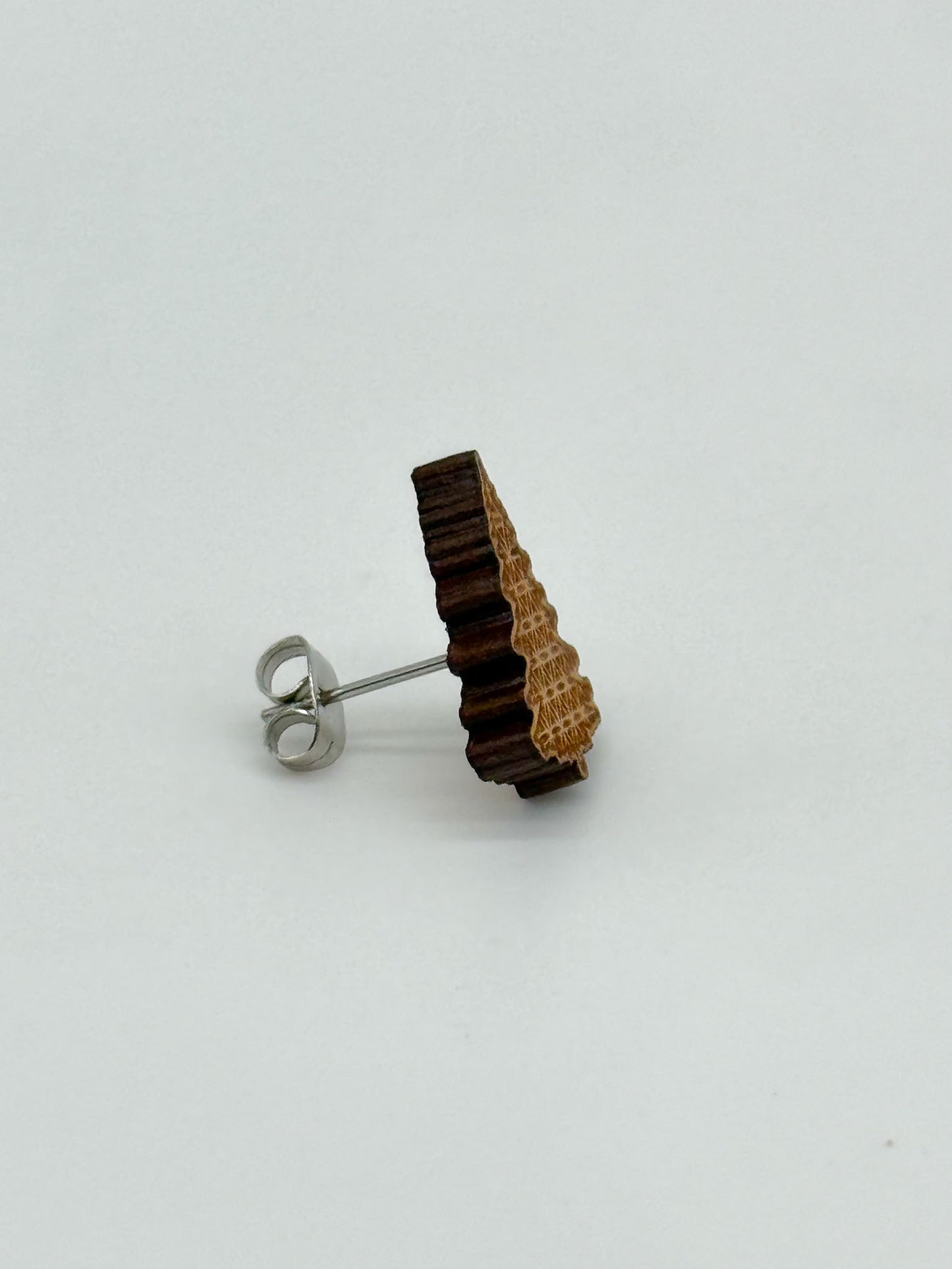 Flower of Life Tree Stud Earrings